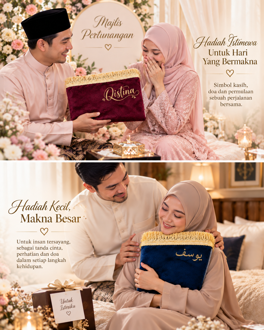 Hadiah Untuk Pertunangan & Pasangan